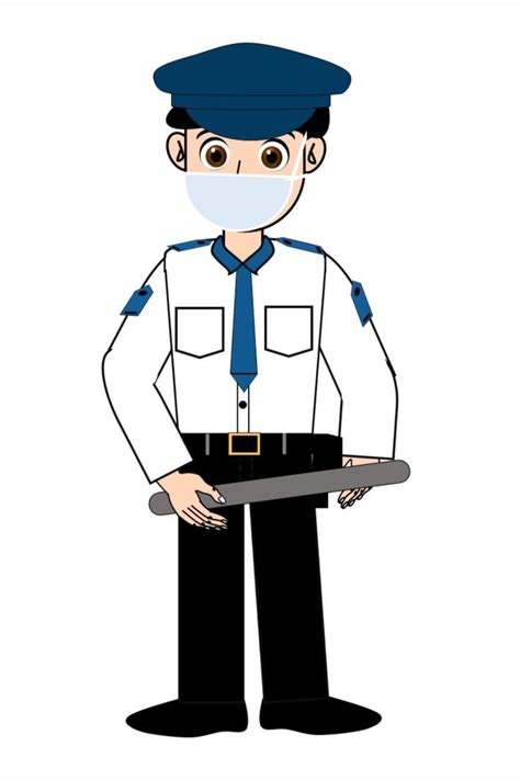 security guard clip art.
